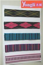 东莞市永丽织带厂 专业供应各类织带产品，从松紧带到提花带一应俱全